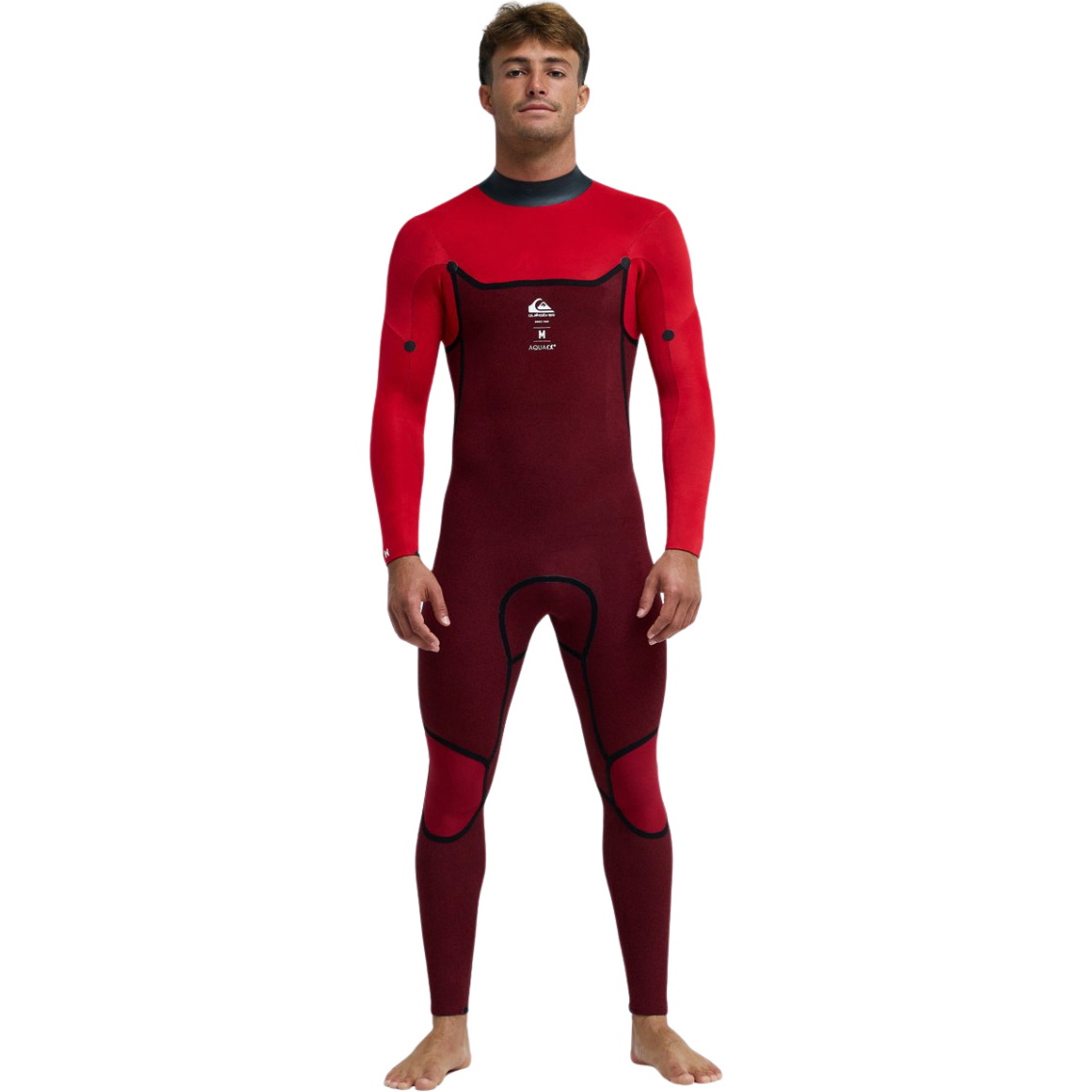 2026 Quiksilver Mens Young Guns 4/3mm Back Zip Wetsuit EQYW103246 - Black